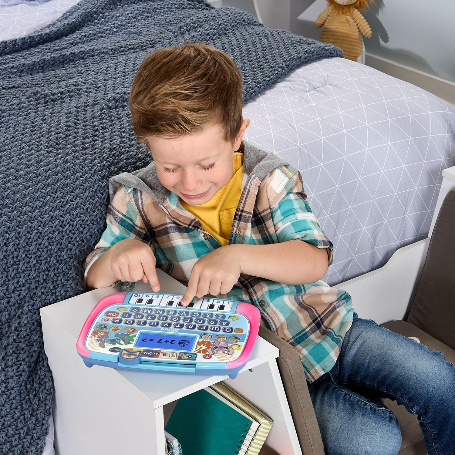 image:imageVTech Disney Stitch Learning Tablet Toy for Age 3 and up