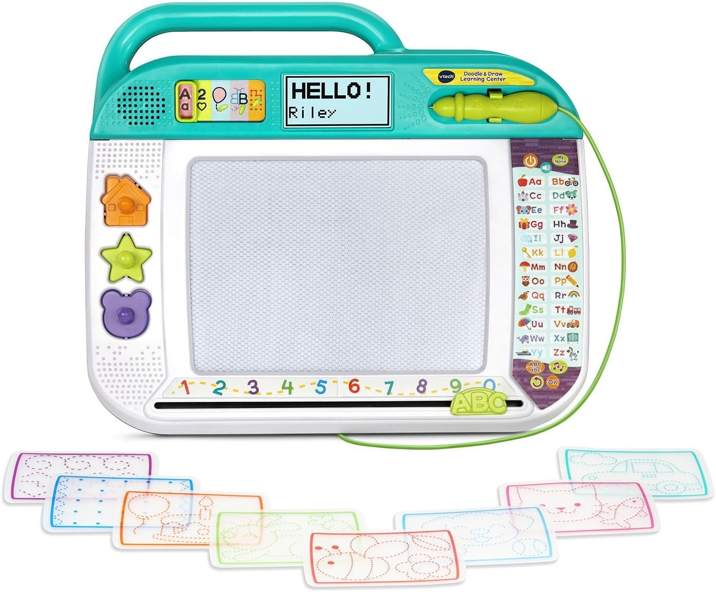 image:imageVTech Doodle and Draw Learning Center with Stencils and Stamps for Kids