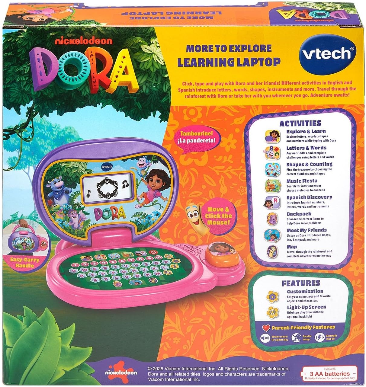 image:imageVTech Dora More to Explore Learning Laptop