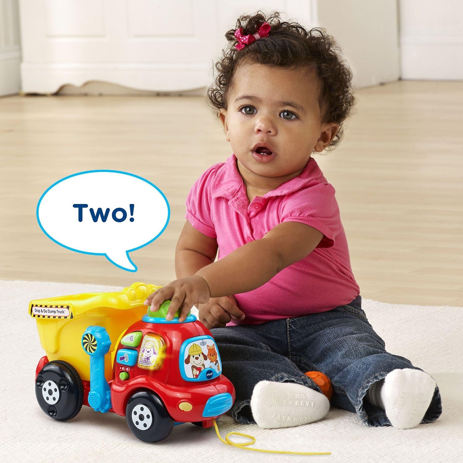image:imageVTech Drop and Go Dump Truck YellowYellow