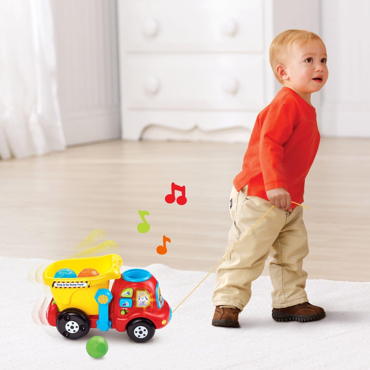 image:imageVTech Drop and Go Dump Truck YellowYellow