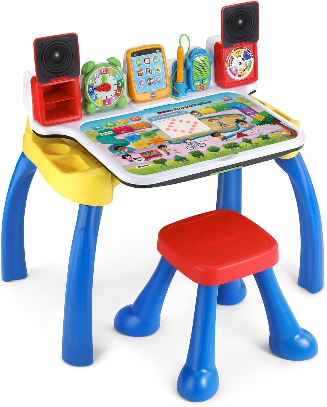 image:imageVTech Explore and Write Deluxe Activity Desk Frustration Free Packaging BlueBlue