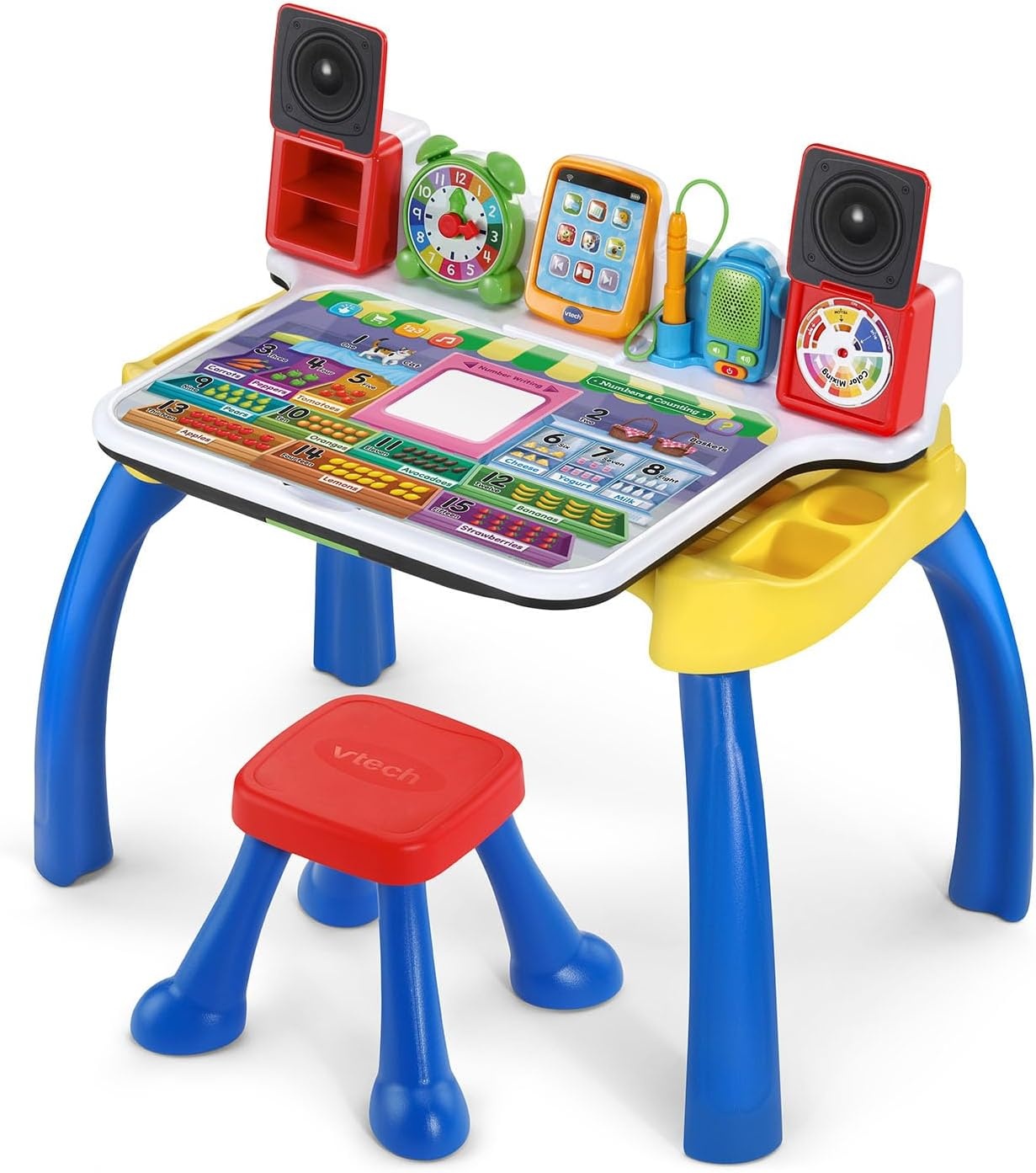 image:imageVTech Explore and Write Deluxe Activity Desk Frustration Free Packaging BlueBlue