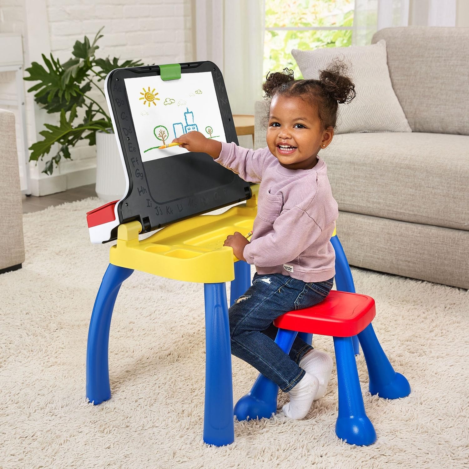 image:imageVTech Explore and Write Deluxe Activity Desk Frustration Free Packaging BlueBlue