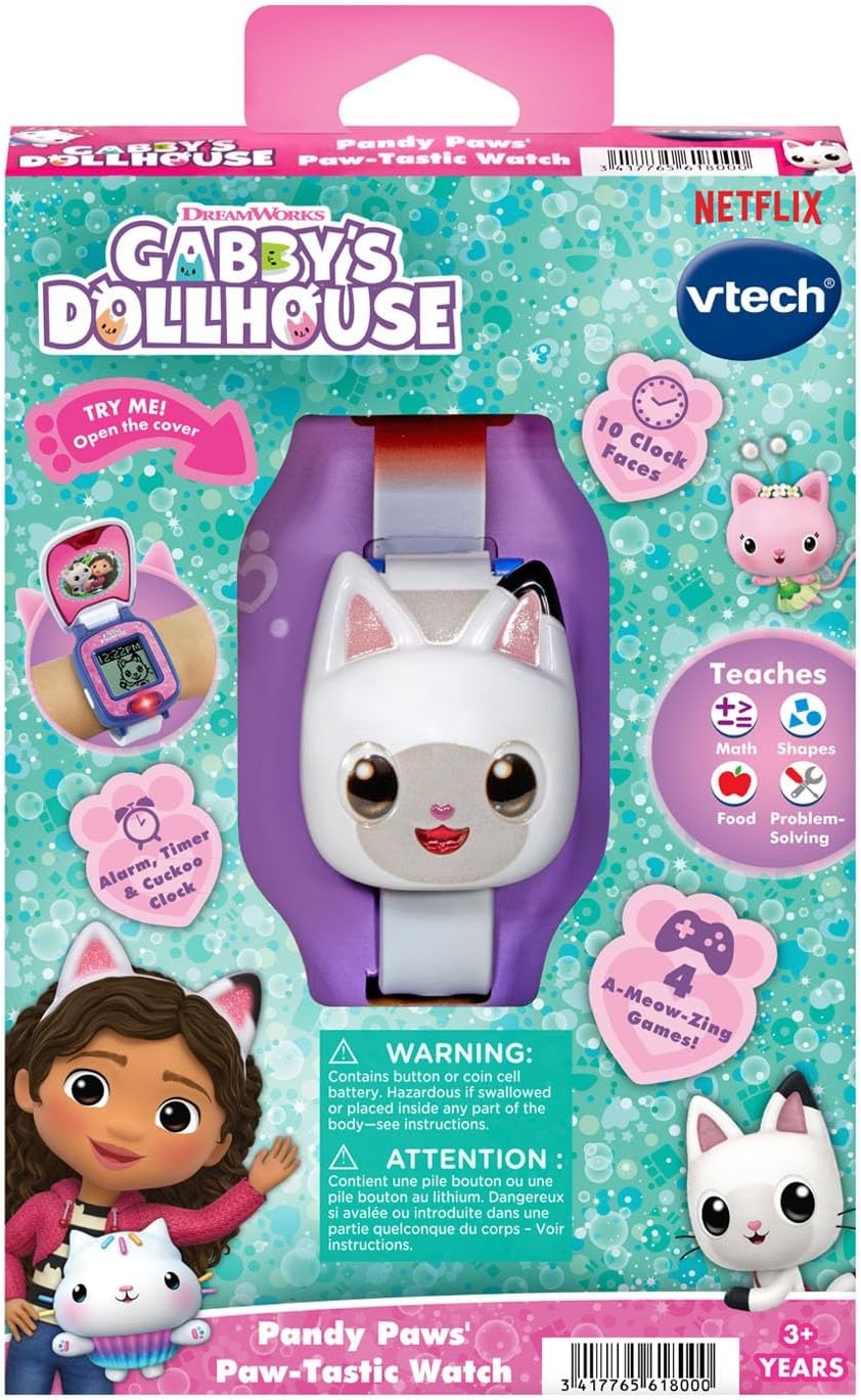 image:imageVTech Gabbys Dollhouse Pandy Paws PawTastic WatchPandy Paws PawTastic Watch