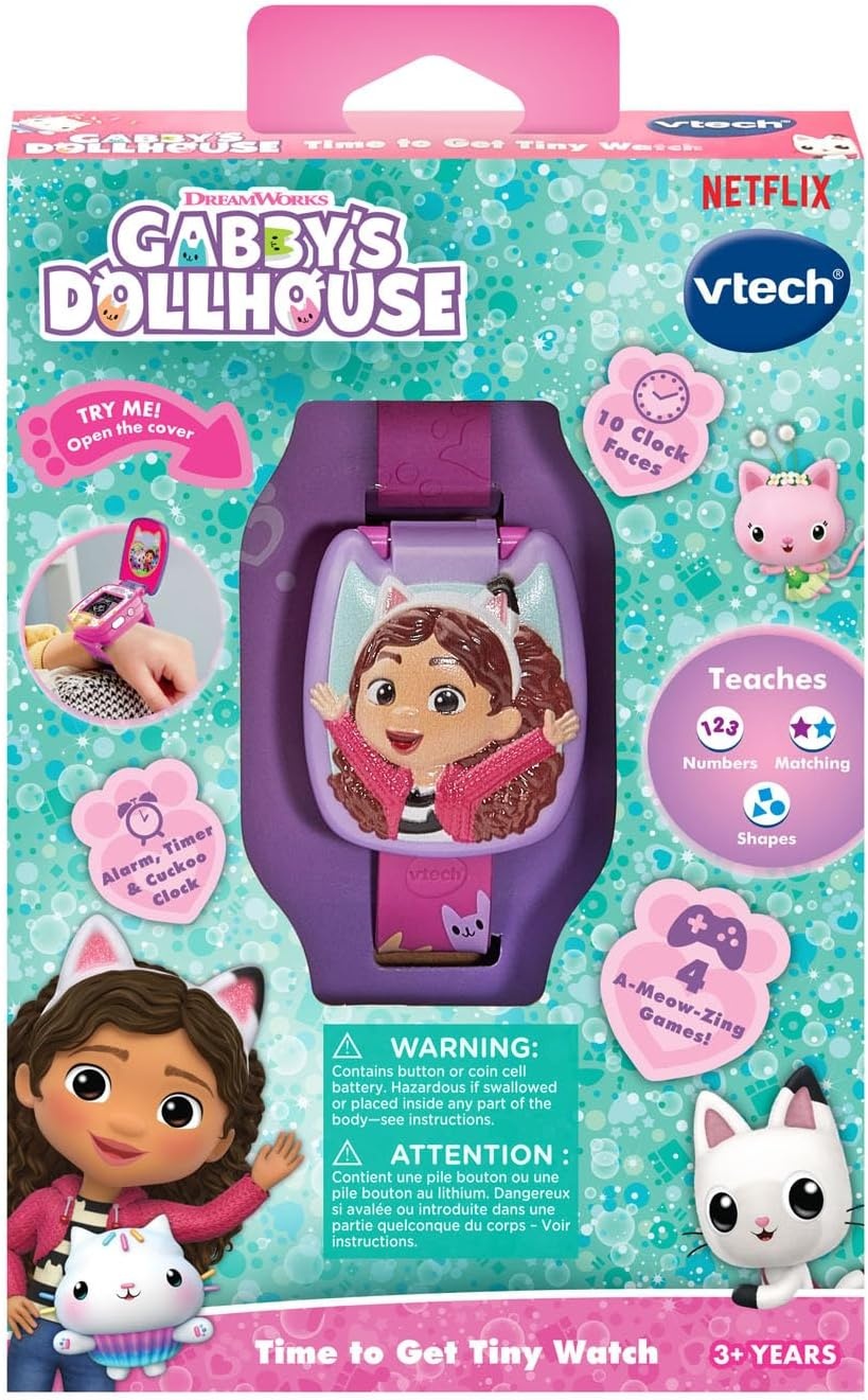 image:imageVTech Gabbys Dollhouse Pandy Paws PawTastic WatchTime to Get Tiny Watch