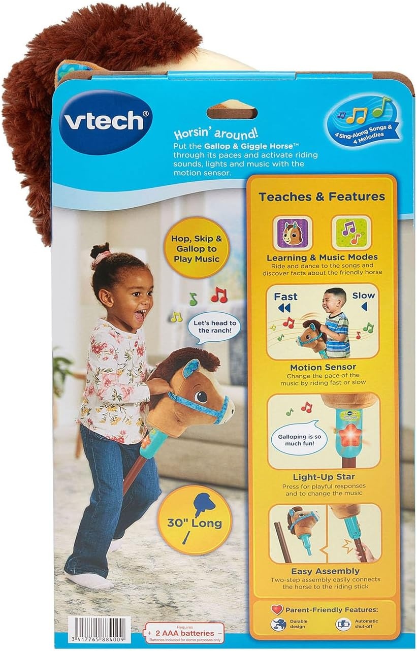image:imageVTech Gallop and Giggle Horse Stick Pony with Motion Sensor