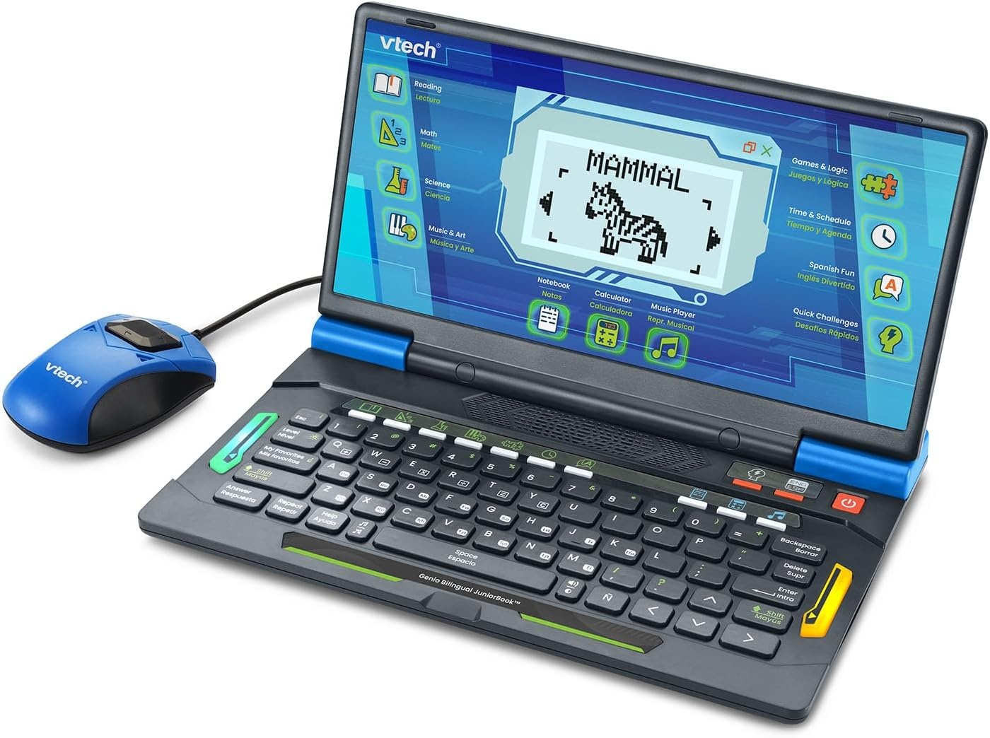 image:imageVTech Genio Bilingual JuniorBook Learning Laptop for Kids