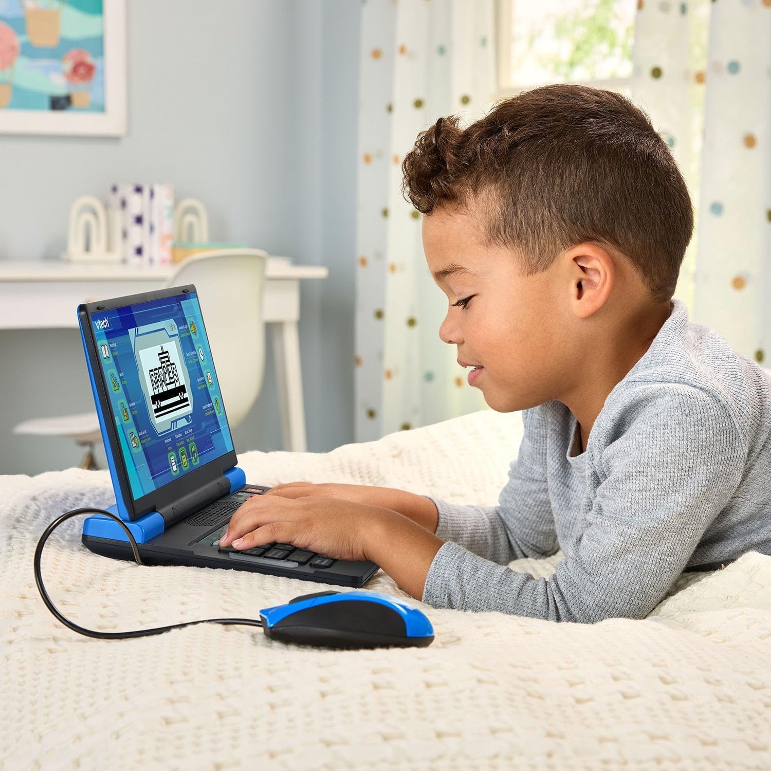 image:imageVTech Genio Bilingual JuniorBook Learning Laptop for Kids