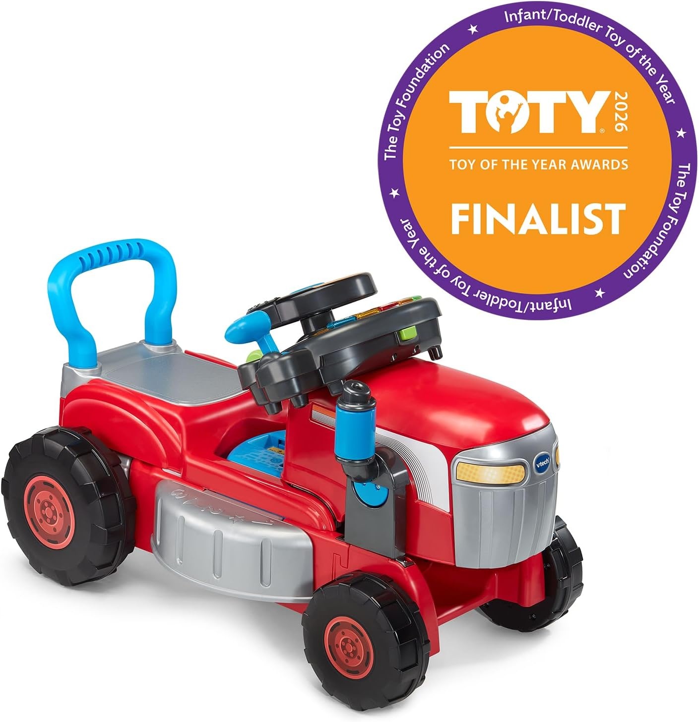 image:imageVTech Get Growing Tractor and Mower RideOn