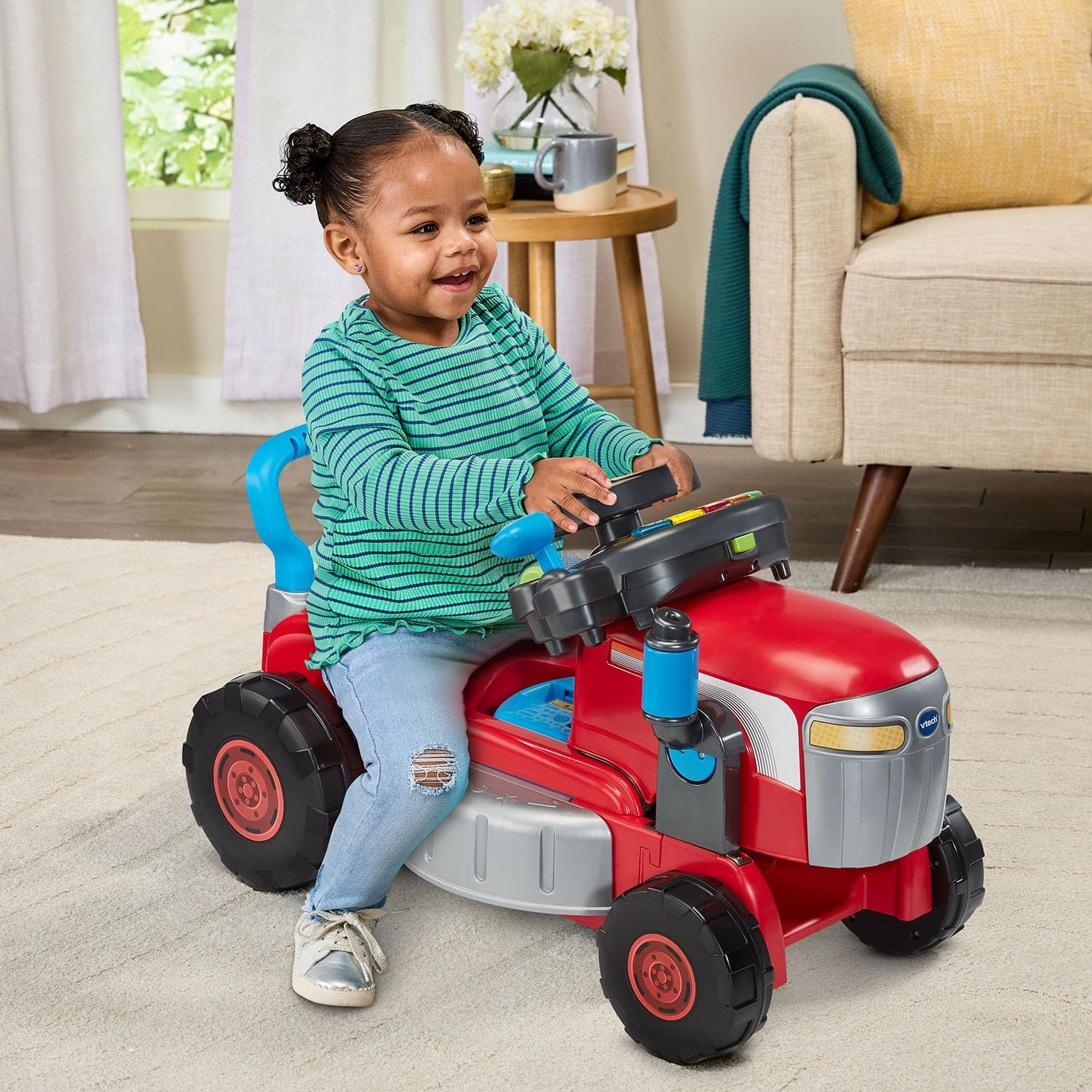 image:imageVTech Get Growing Tractor and Mower RideOn