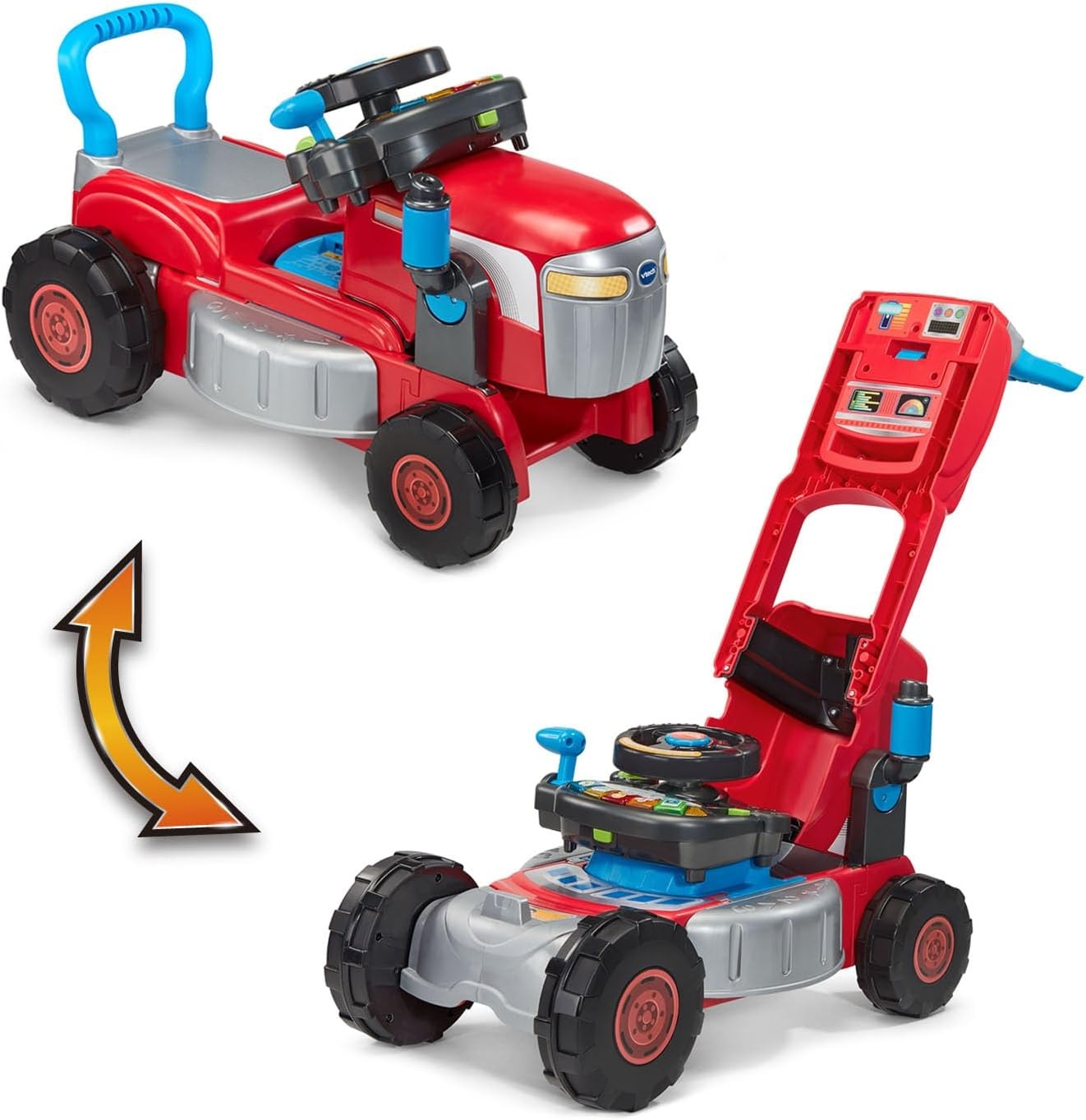 image:imageVTech Get Growing Tractor and Mower RideOn