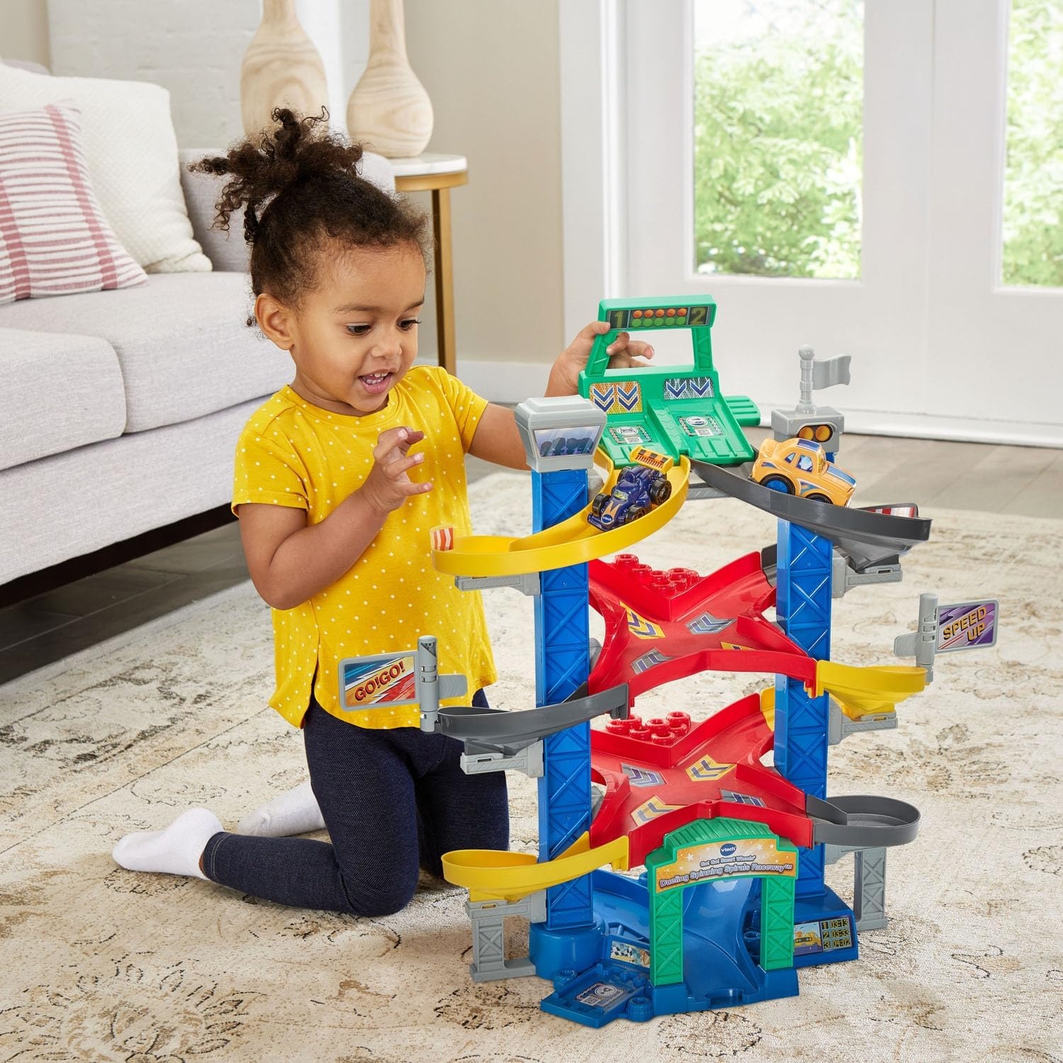 image:imageVTech Go Go Smart Wheels Dueling Spinning Spirals Raceway Playset