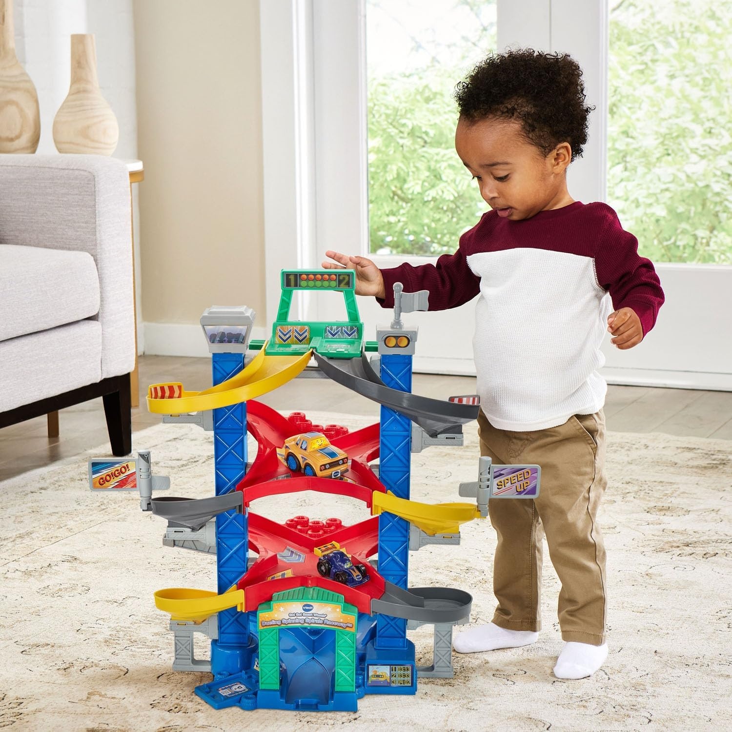 image:imageVTech Go Go Smart Wheels Dueling Spinning Spirals Raceway Playset