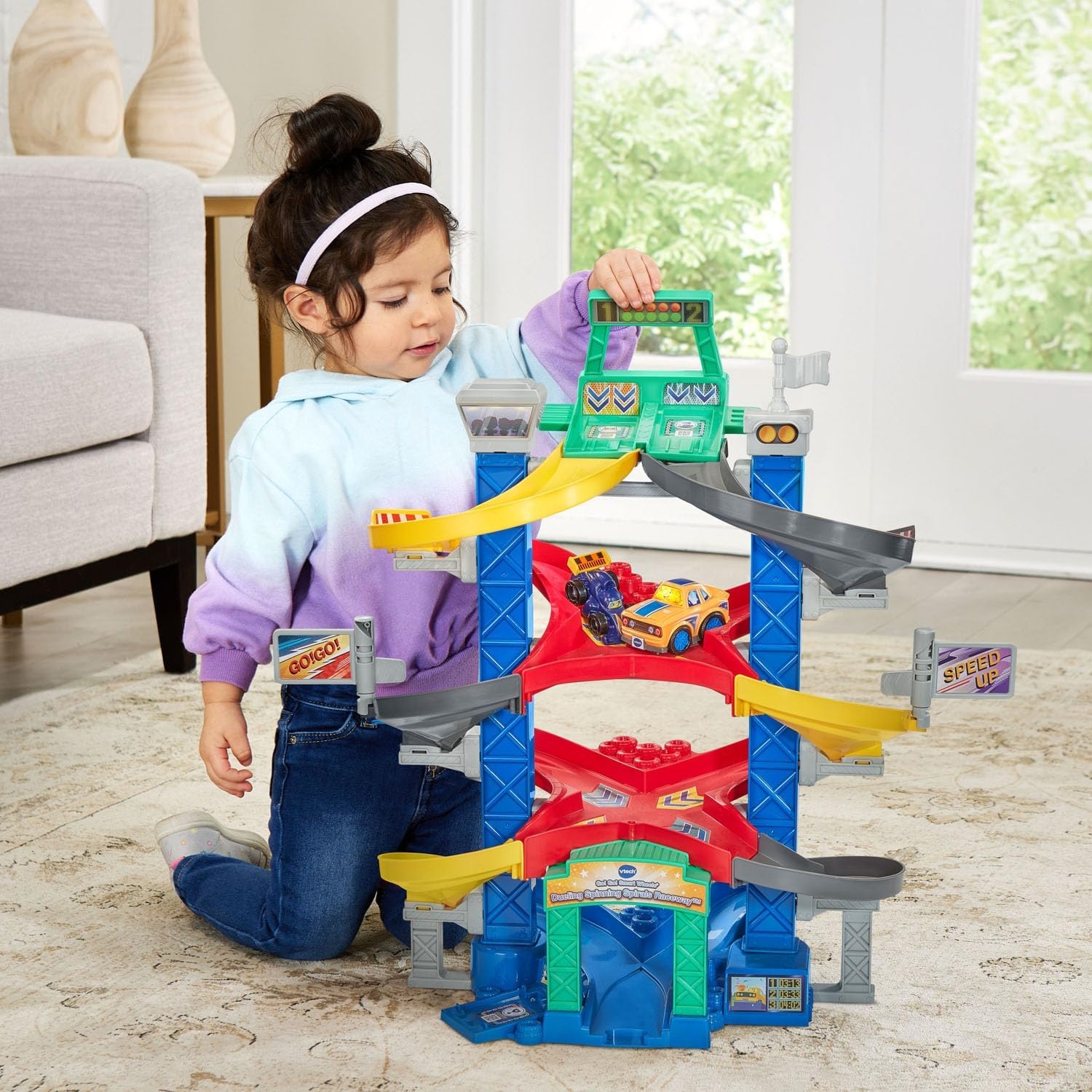 image:imageVTech Go Go Smart Wheels Dueling Spinning Spirals Raceway Playset