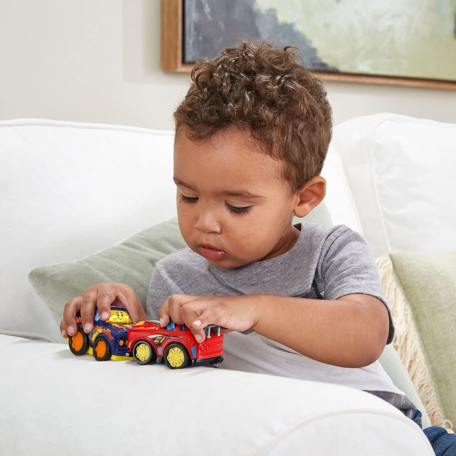 image:imageVTech Go Go Smart Wheels Family Adventure 2PackRevved Up Race Car and Speedy Race Car