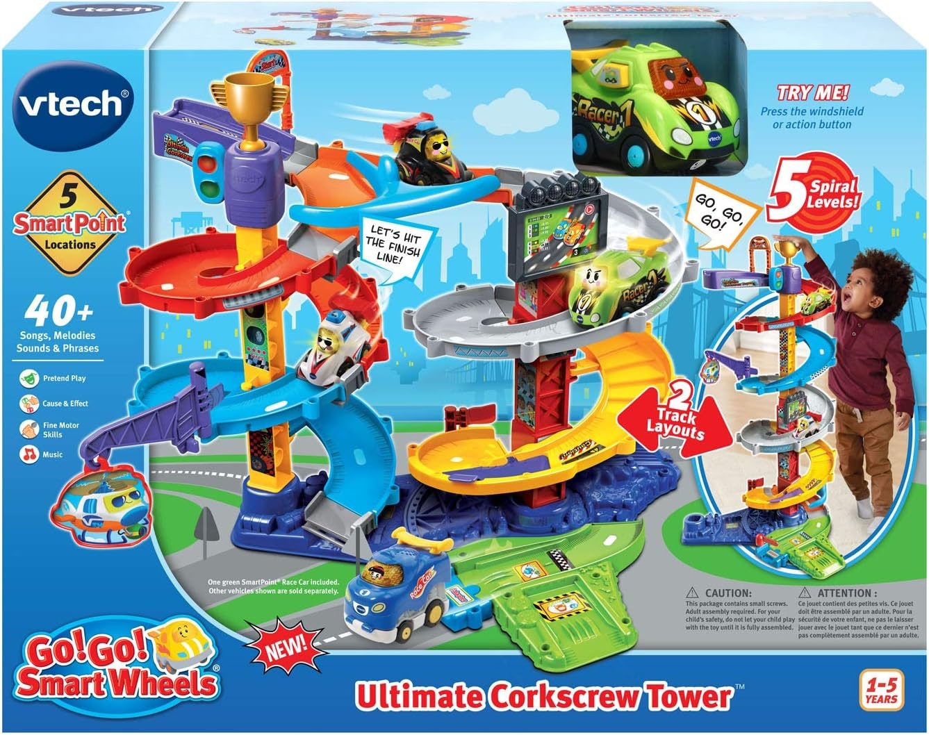 image:imageVTech Go Go Smart Wheels Ultimate Corkscrew Tower
