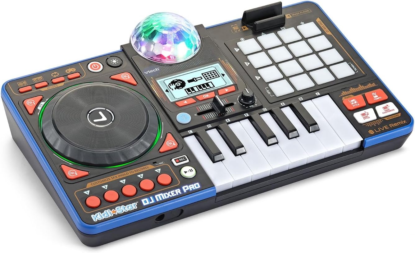 image:imageVTech Kidi Star DJ Mixer Pro BlackBlack
