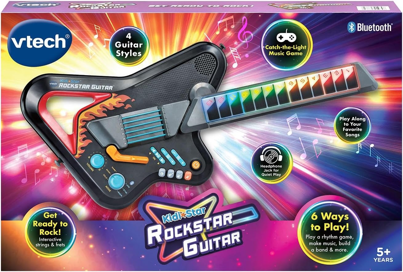 image:imageVTech Kidi Star Rockstar Guitar PinkBlack