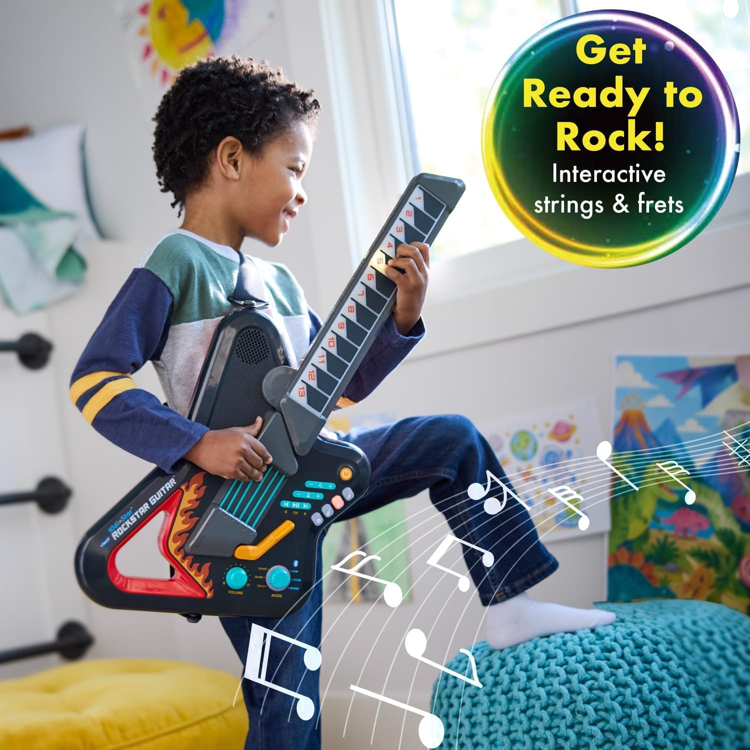 image:imageVTech Kidi Star Rockstar Guitar PinkBlack