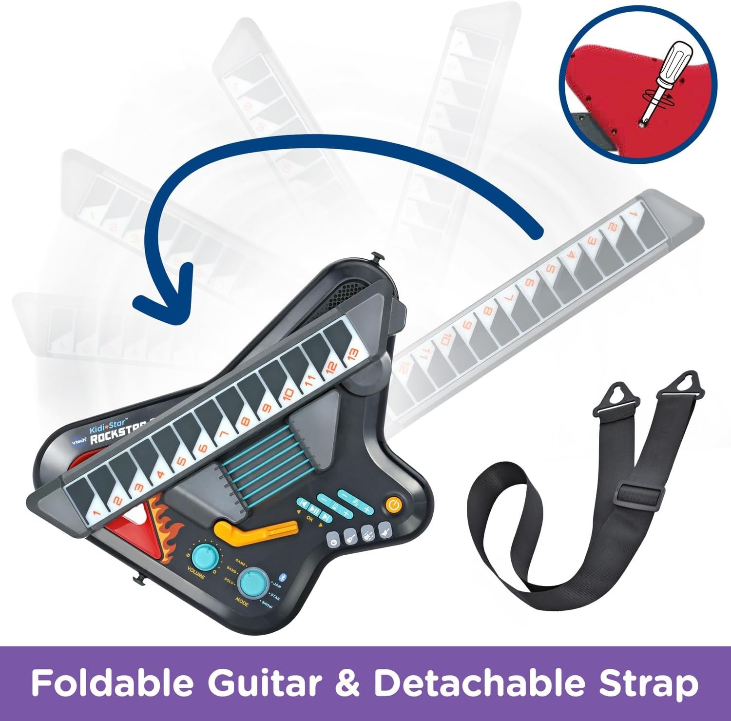 image:imageVTech Kidi Star Rockstar Guitar PinkBlack
