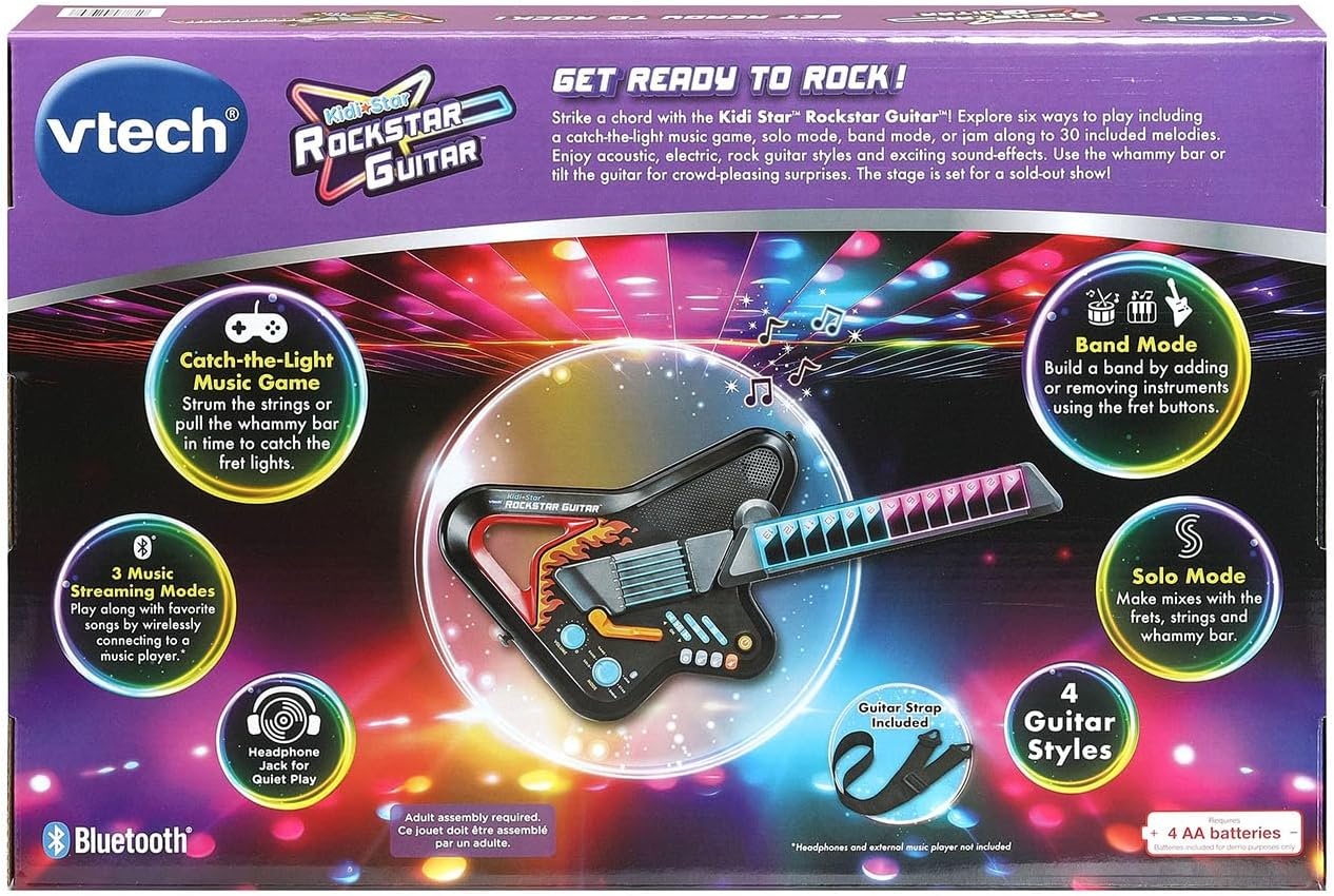 image:imageVTech Kidi Star Rockstar Guitar PinkBlack