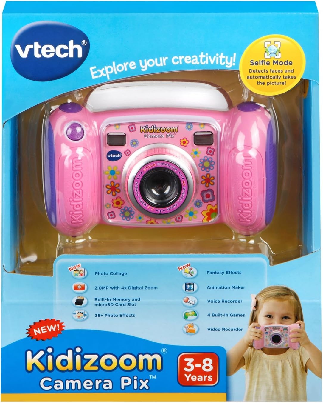 image:imageVTech KidiZoom Camera Pix Blue Frustration Free PackagingPink