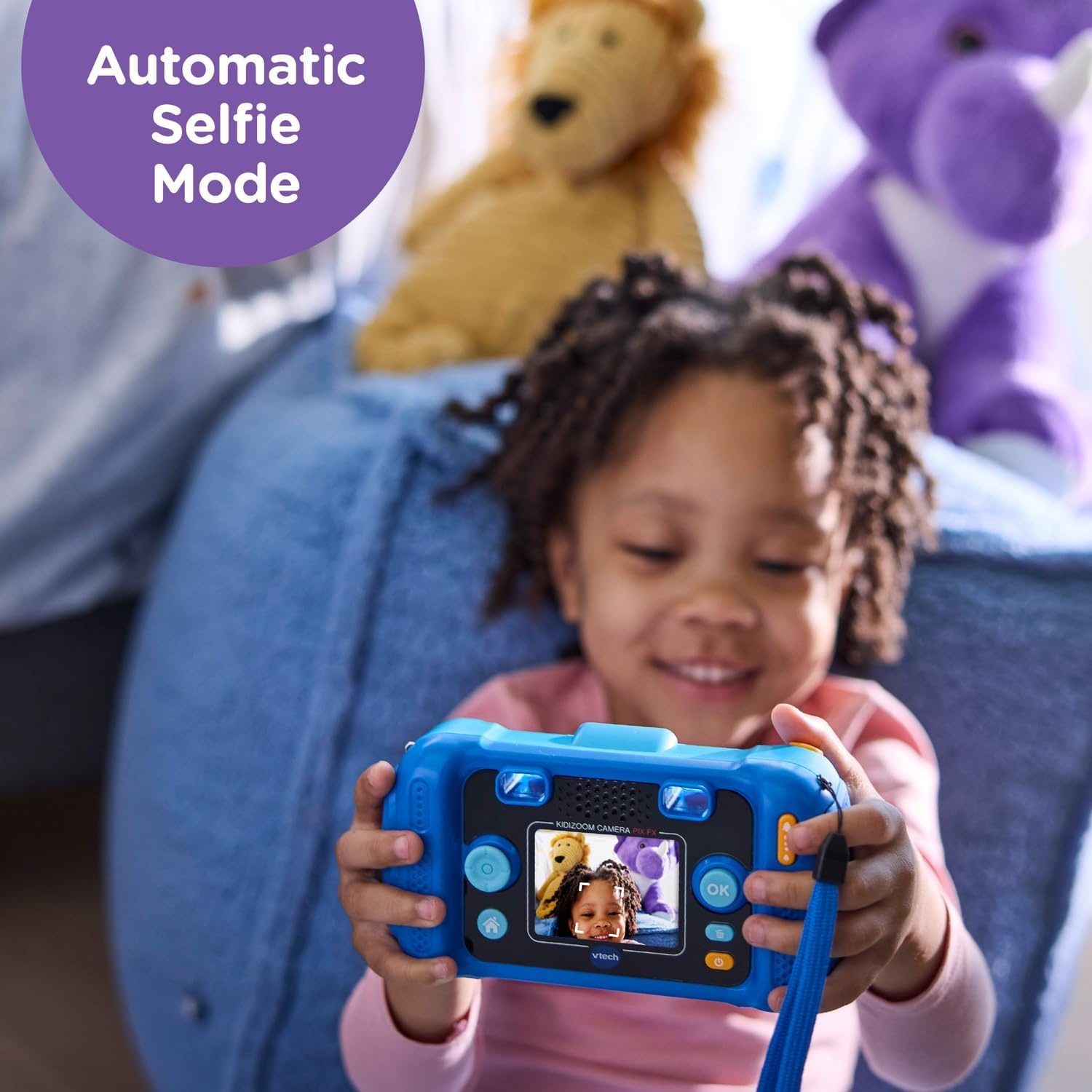 image:imageVTech KidiZoom Camera Pix FX with Rotatable Lens Effects PinkBlue