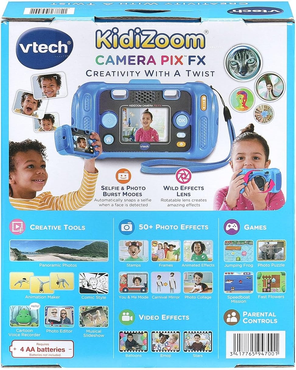image:imageVTech KidiZoom Camera Pix FX with Rotatable Lens Effects PinkBlue