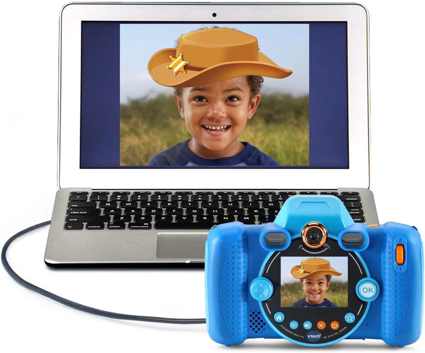 image:imageVTech KidiZoom Duo Camera FX Kids Digital Dual Cameras BlueBlue