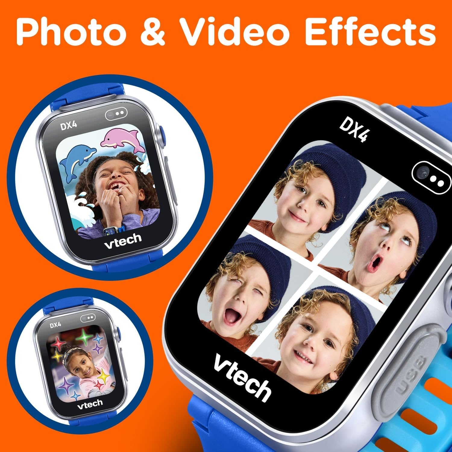 image:imageVTech KidiZoom Smartwatch DX4 BlueBlue
