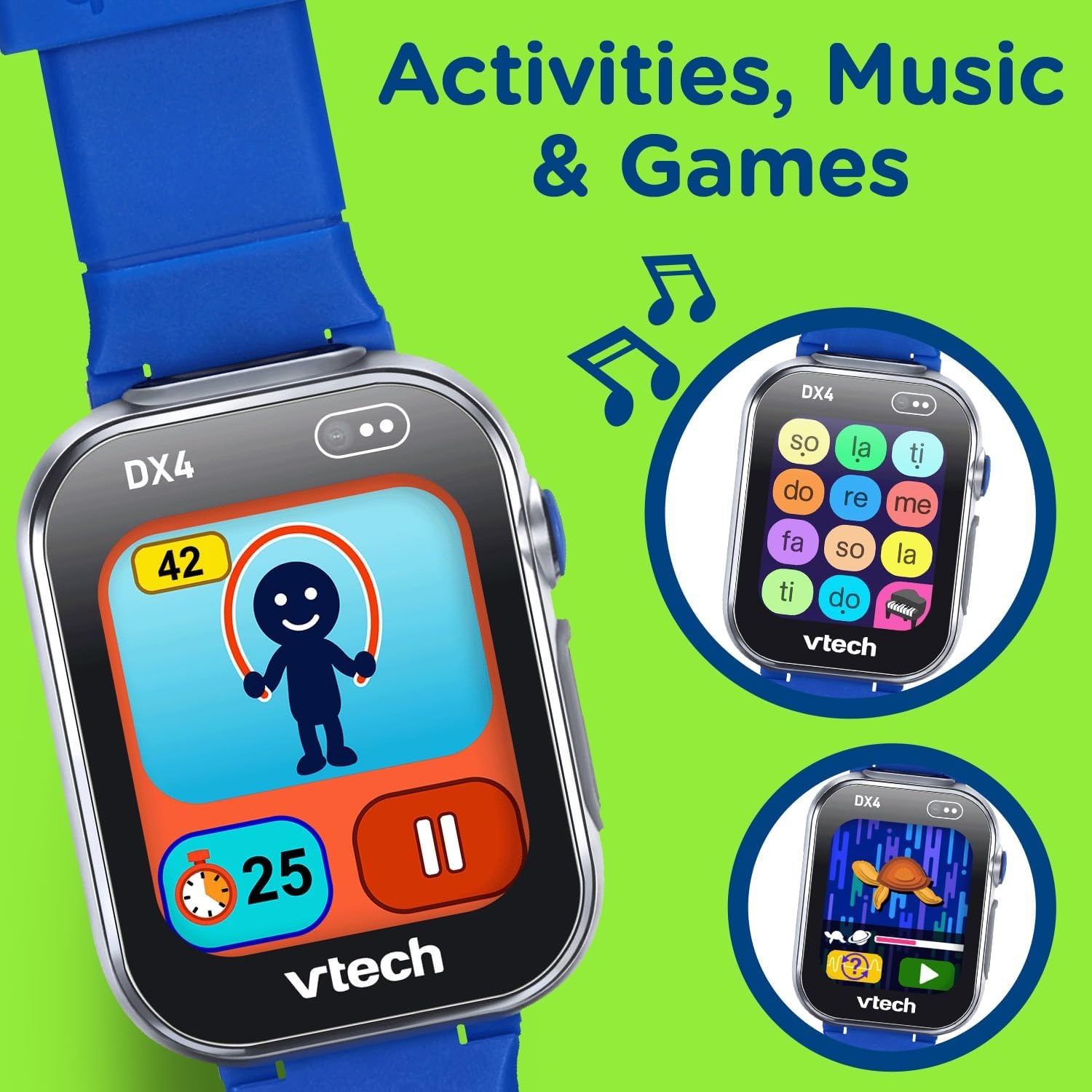 image:imageVTech KidiZoom Smartwatch DX4 BlueBlue