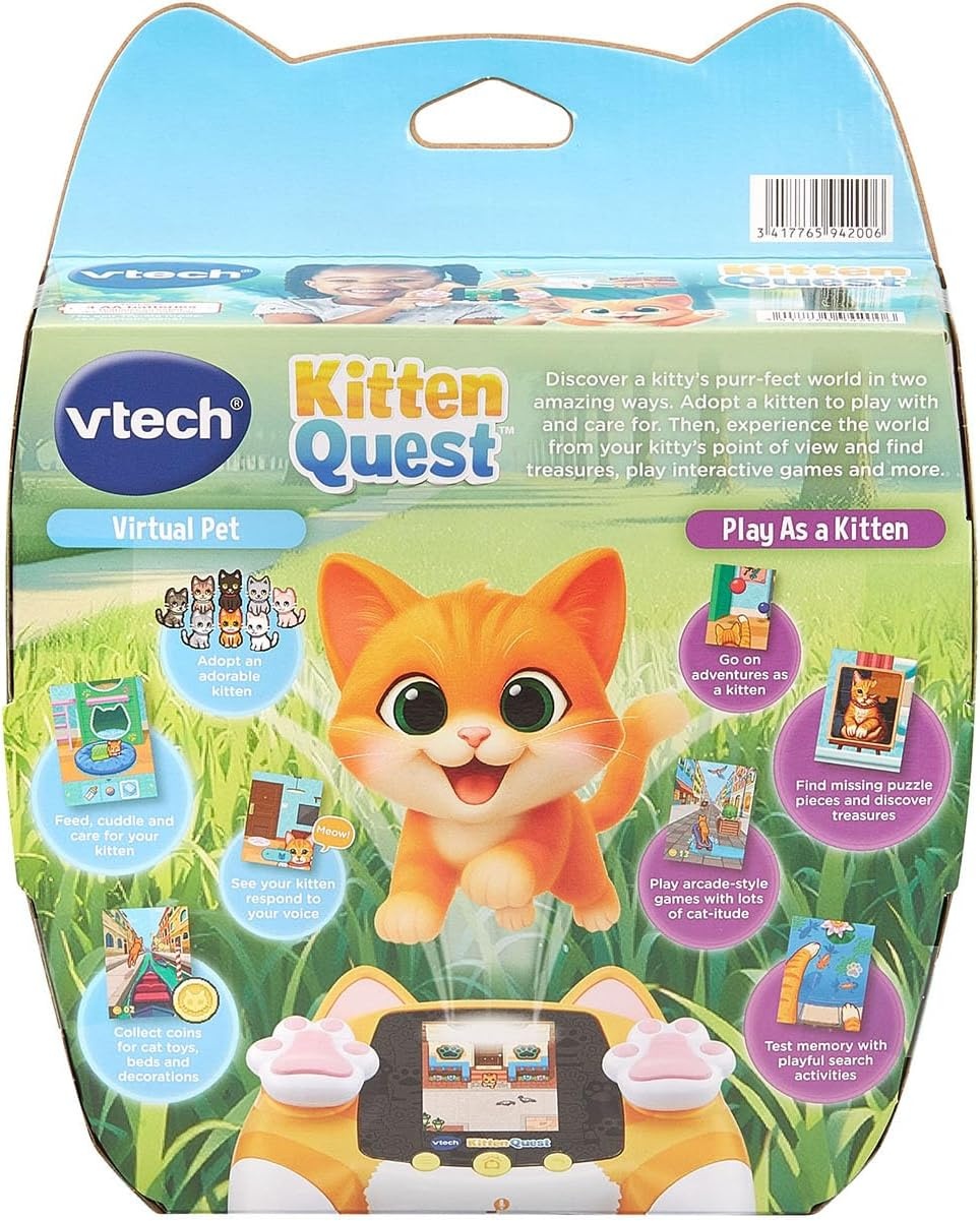 image:imageVTech Kitten Quest Virtual Pet Adventure Game