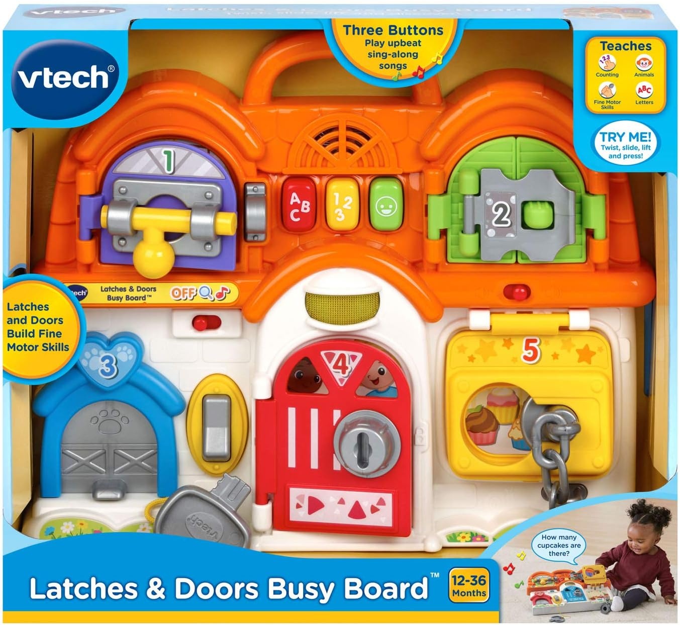 image:imageVTech Latches and Doors Busy Board