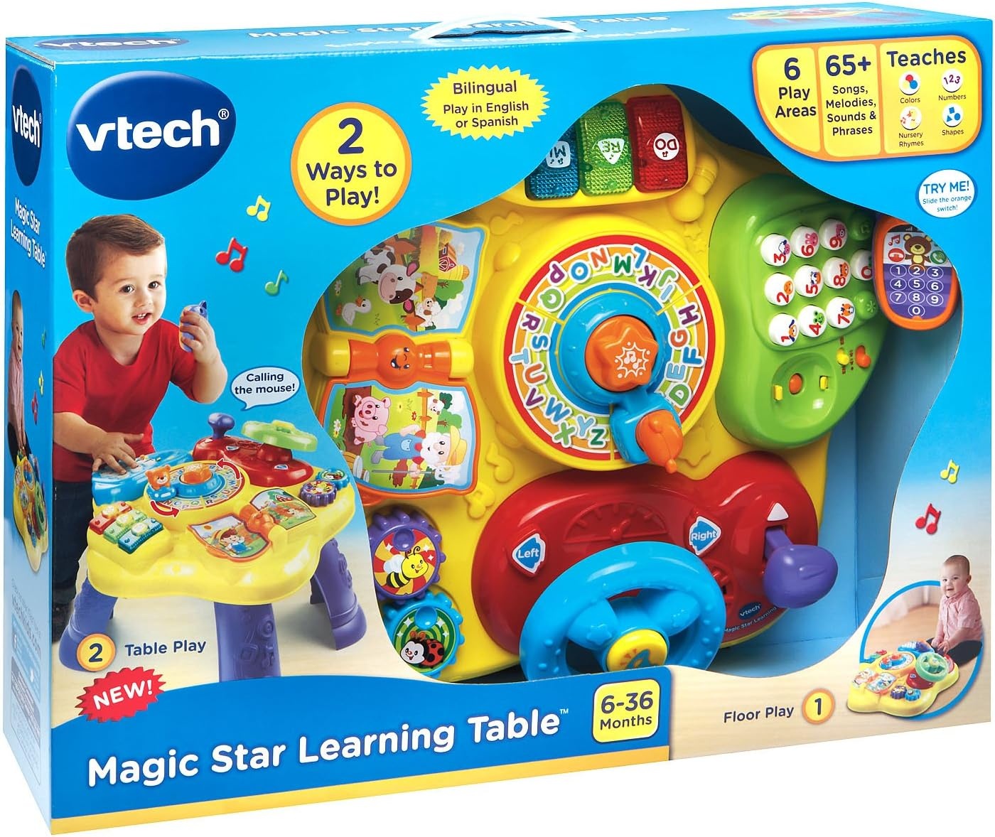 image:imageVTech Magic Star Learning Table Frustration Free Packaging YellowYellow