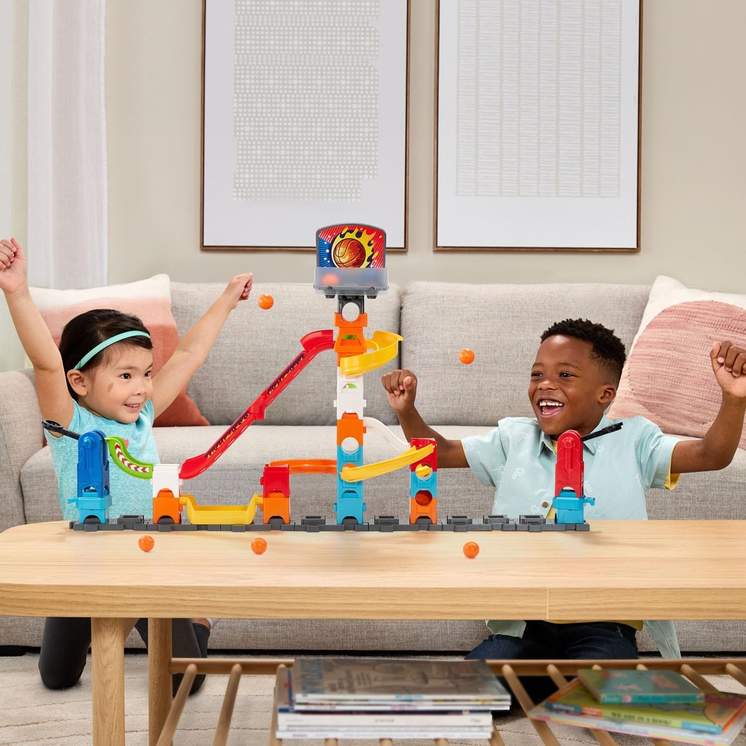 image:imageVTech Marble Rush 3Point Launch Set with Mini Basketball Hoop