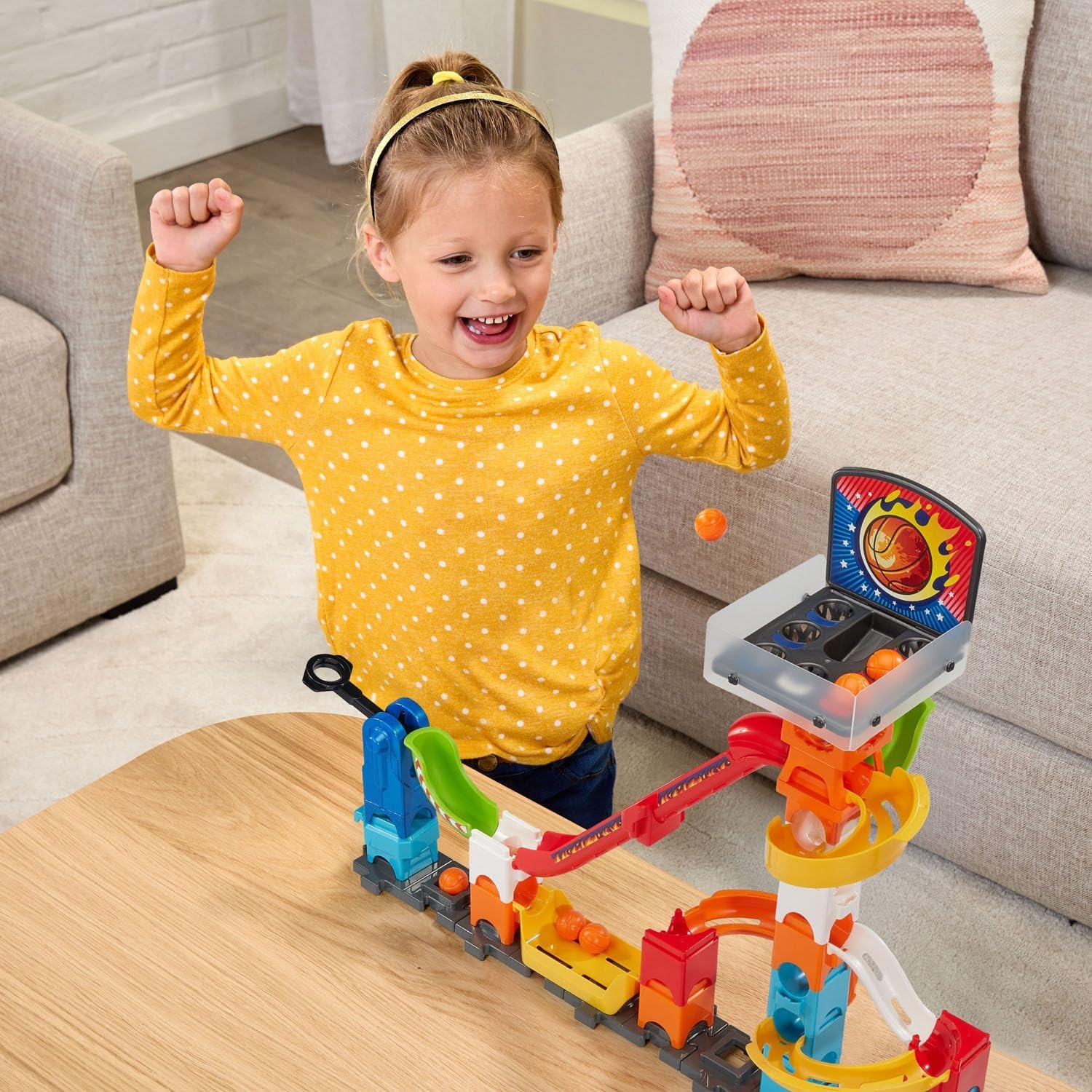 image:imageVTech Marble Rush 3Point Launch Set with Mini Basketball Hoop