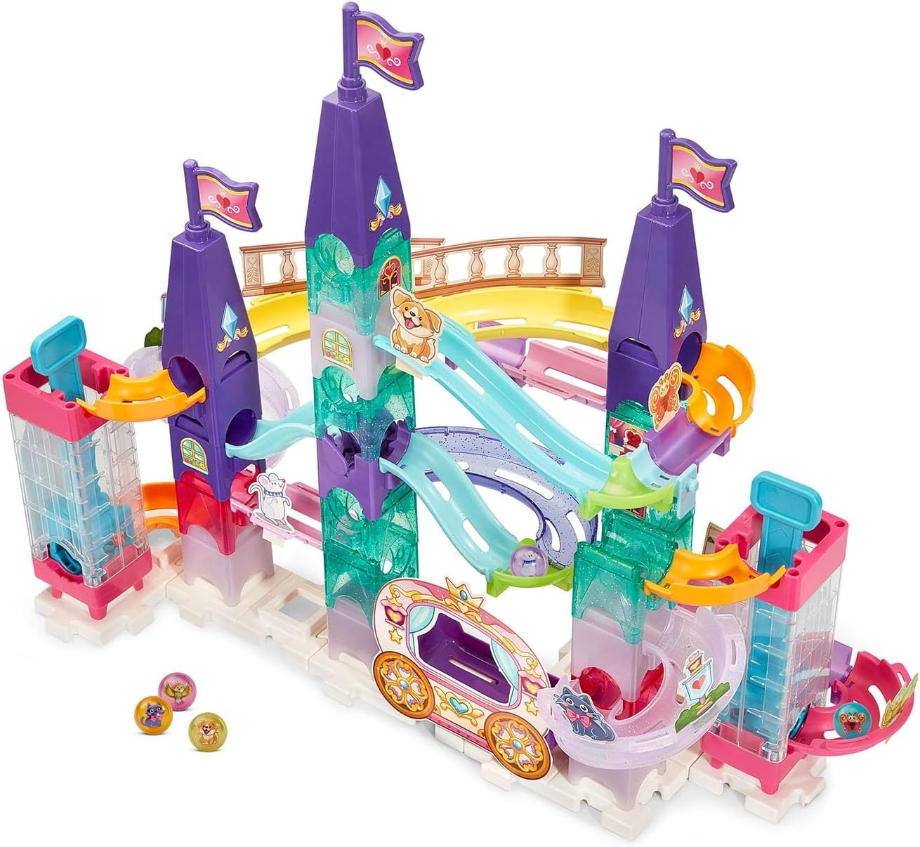 image:imageVTech Marble Rush Fairy Castle Marble Run Princess Set