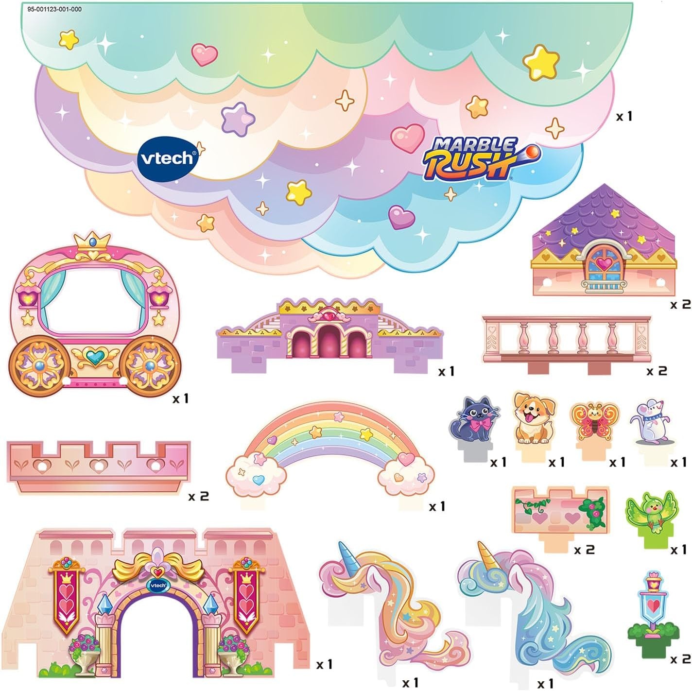 image:imageVTech Marble Rush Fairy Castle Marble Run Princess Set
