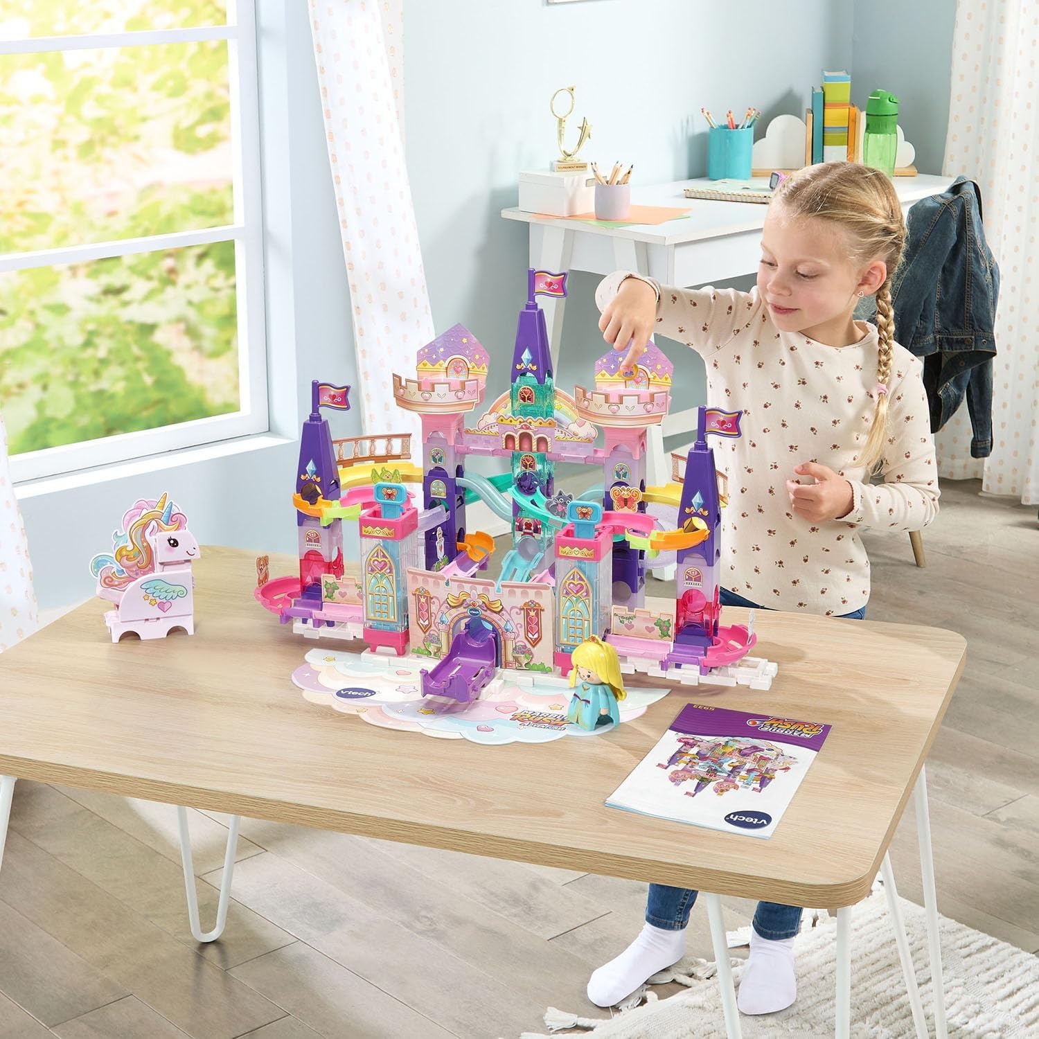 image:imageVTech Marble Rush Fairy Castle Marble Run Princess Set