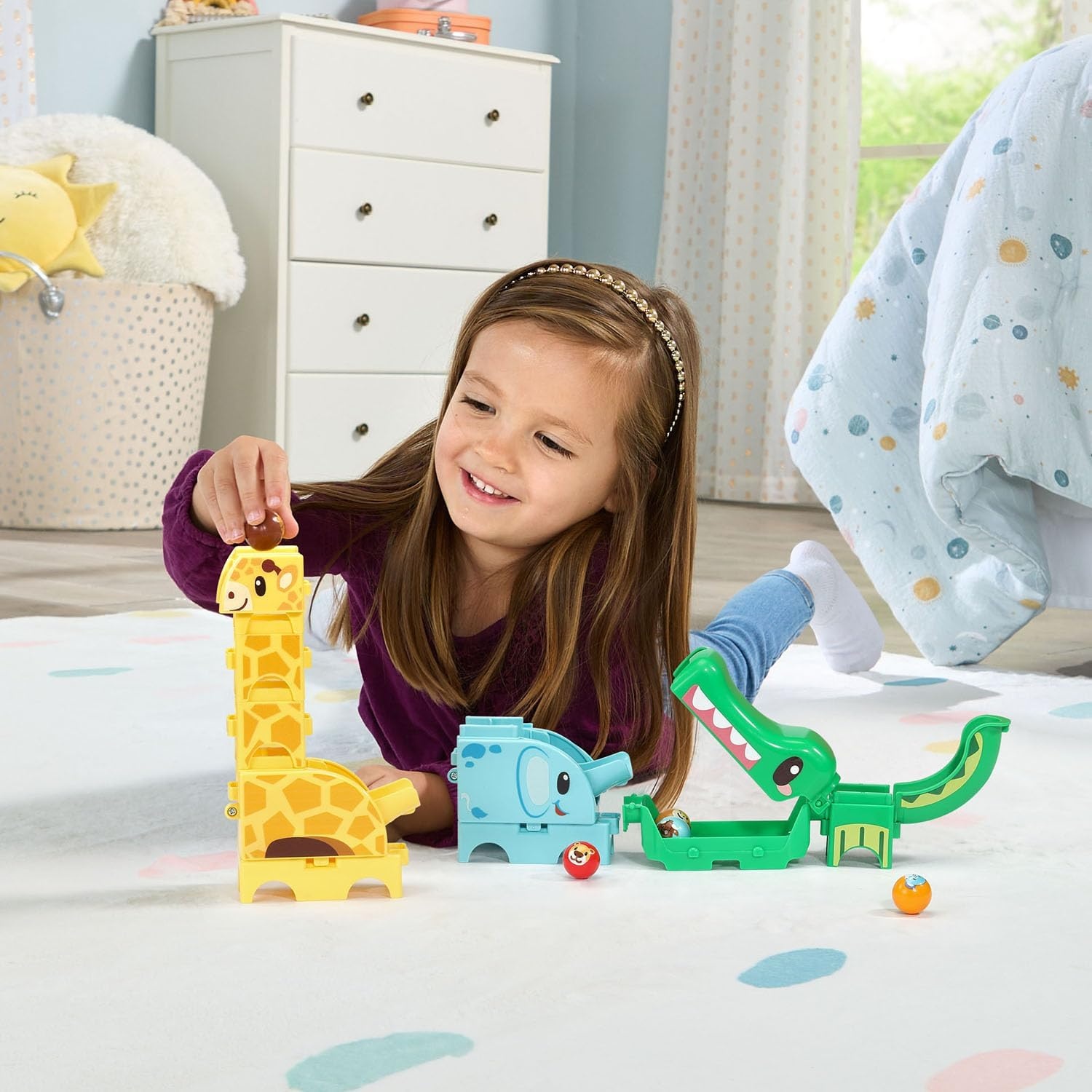 image:imageVTech Marble Rush Jungle Journey Set Preschool Marble Run Toy