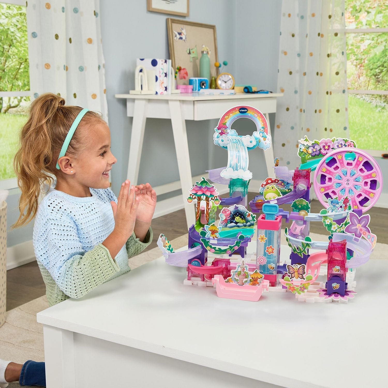 image:imageVTech Marble Rush Magic Fairyland Playset with Electronic Ferris Wheel