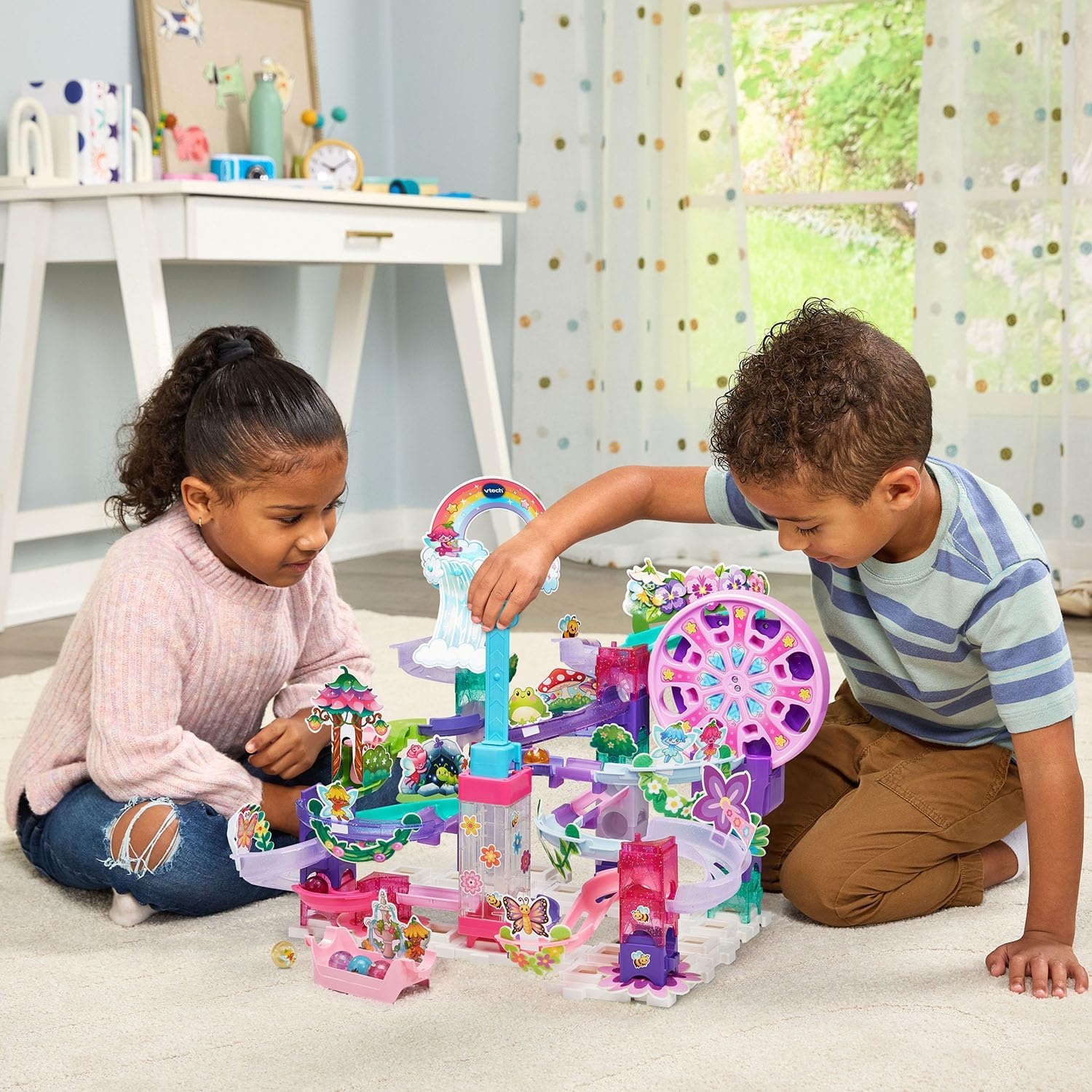 image:imageVTech Marble Rush Magic Fairyland Playset with Electronic Ferris Wheel