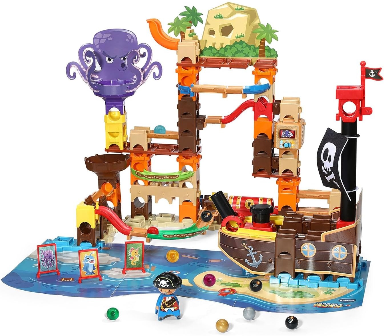 image:imageVTech Marble Rush Pirates Cove Adventure Set Marble Run Toy