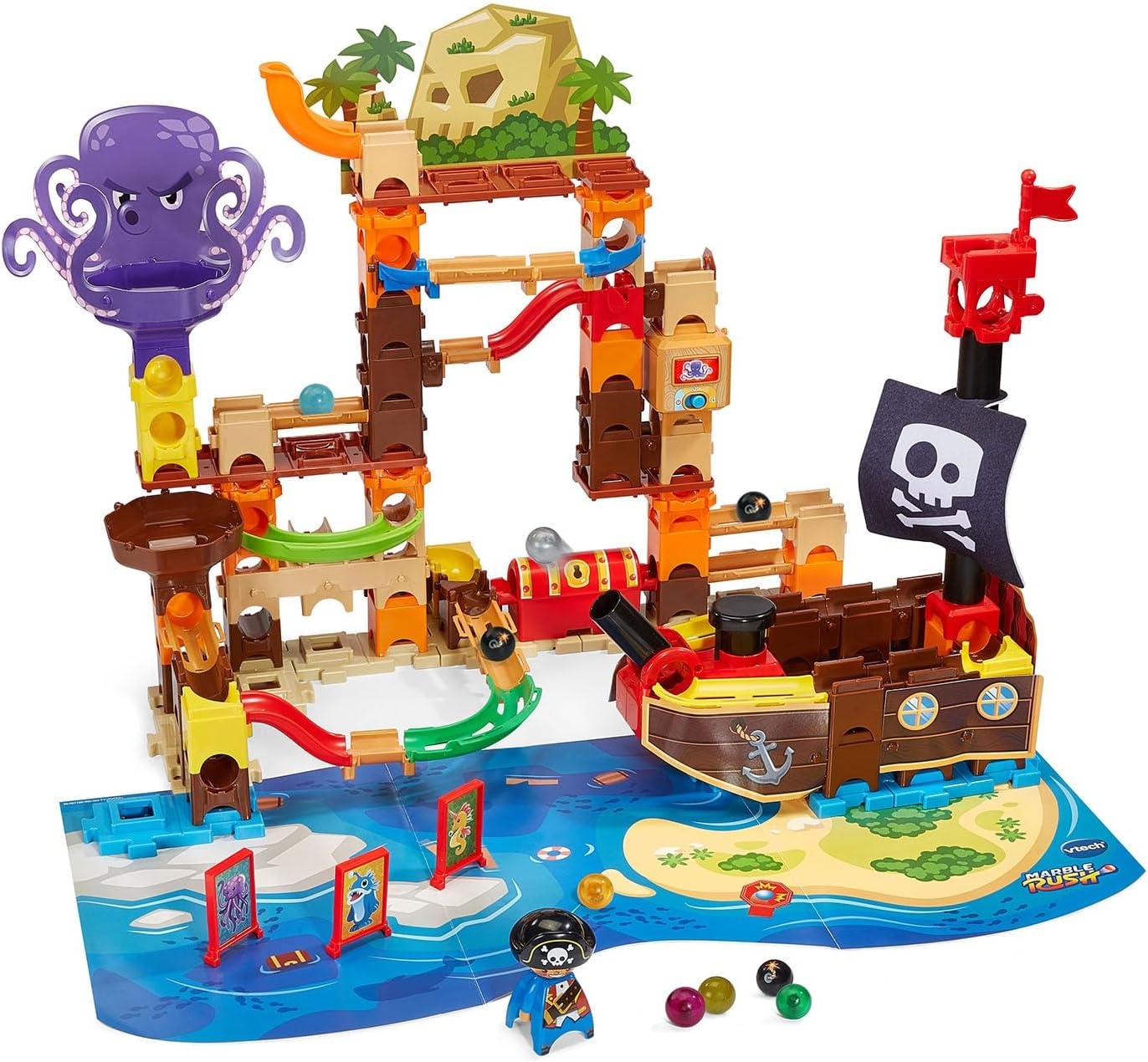 image:imageVTech Marble Rush Pirates Cove Adventure Set Marble Run Toy
