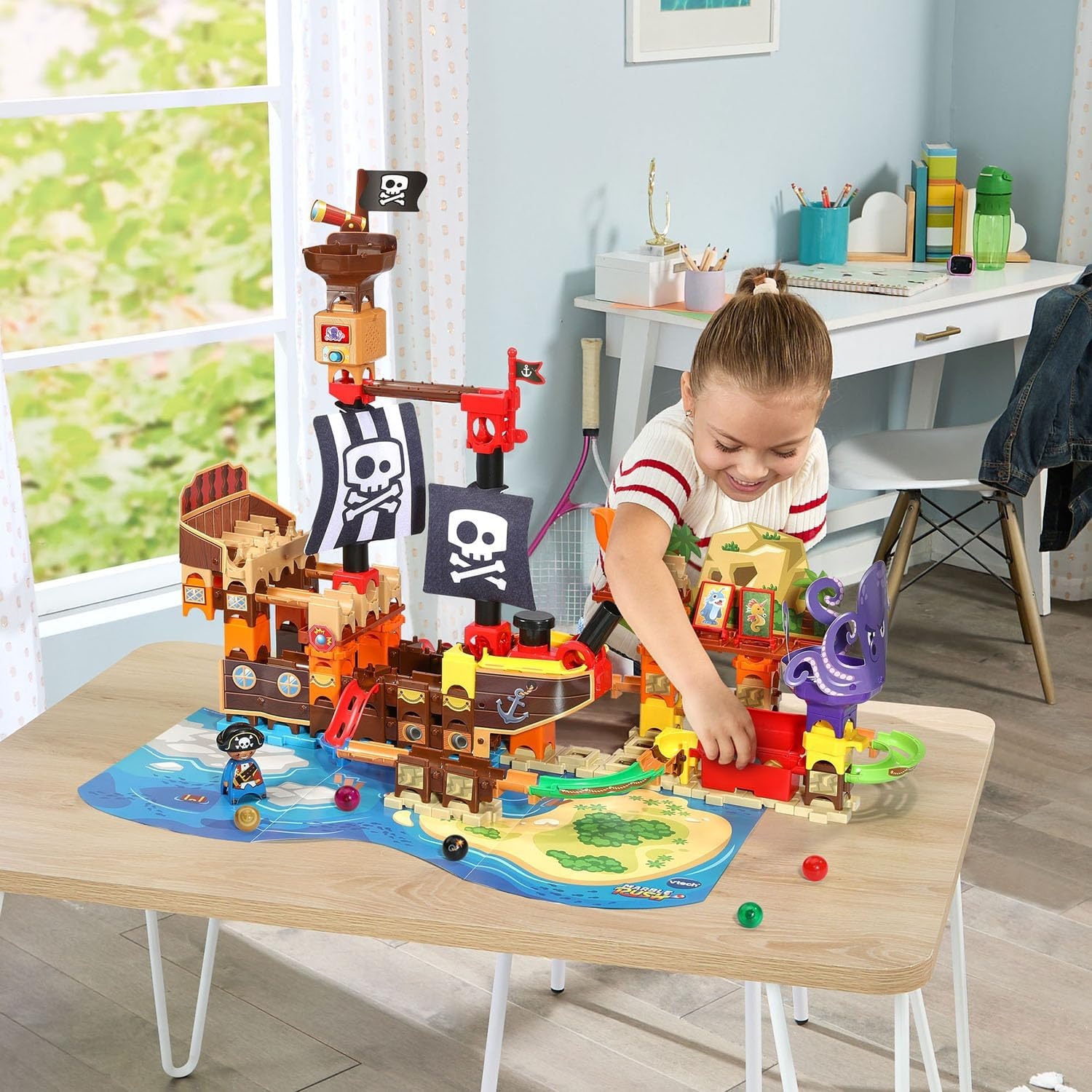image:imageVTech Marble Rush Pirates Cove Adventure Set Marble Run Toy