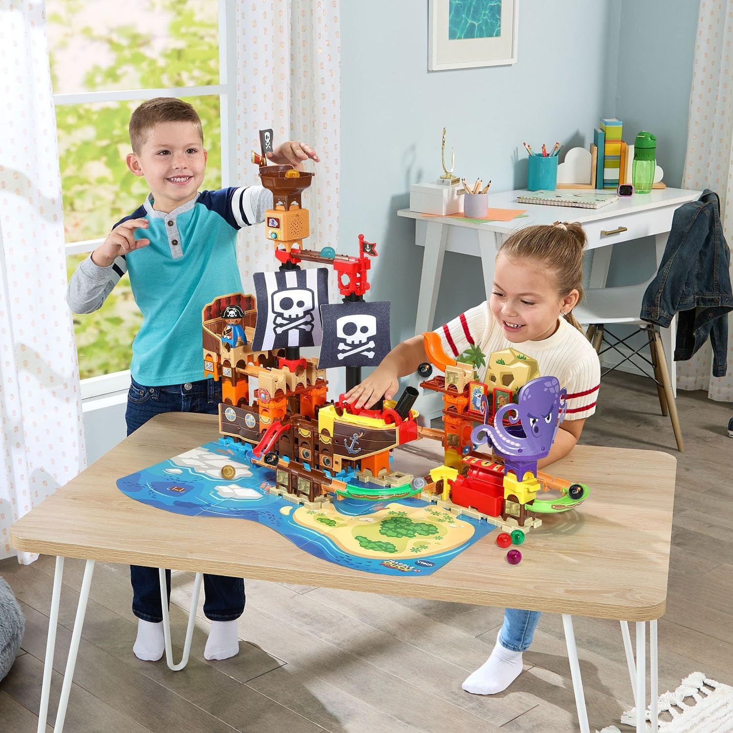 image:imageVTech Marble Rush Pirates Cove Adventure Set Marble Run Toy