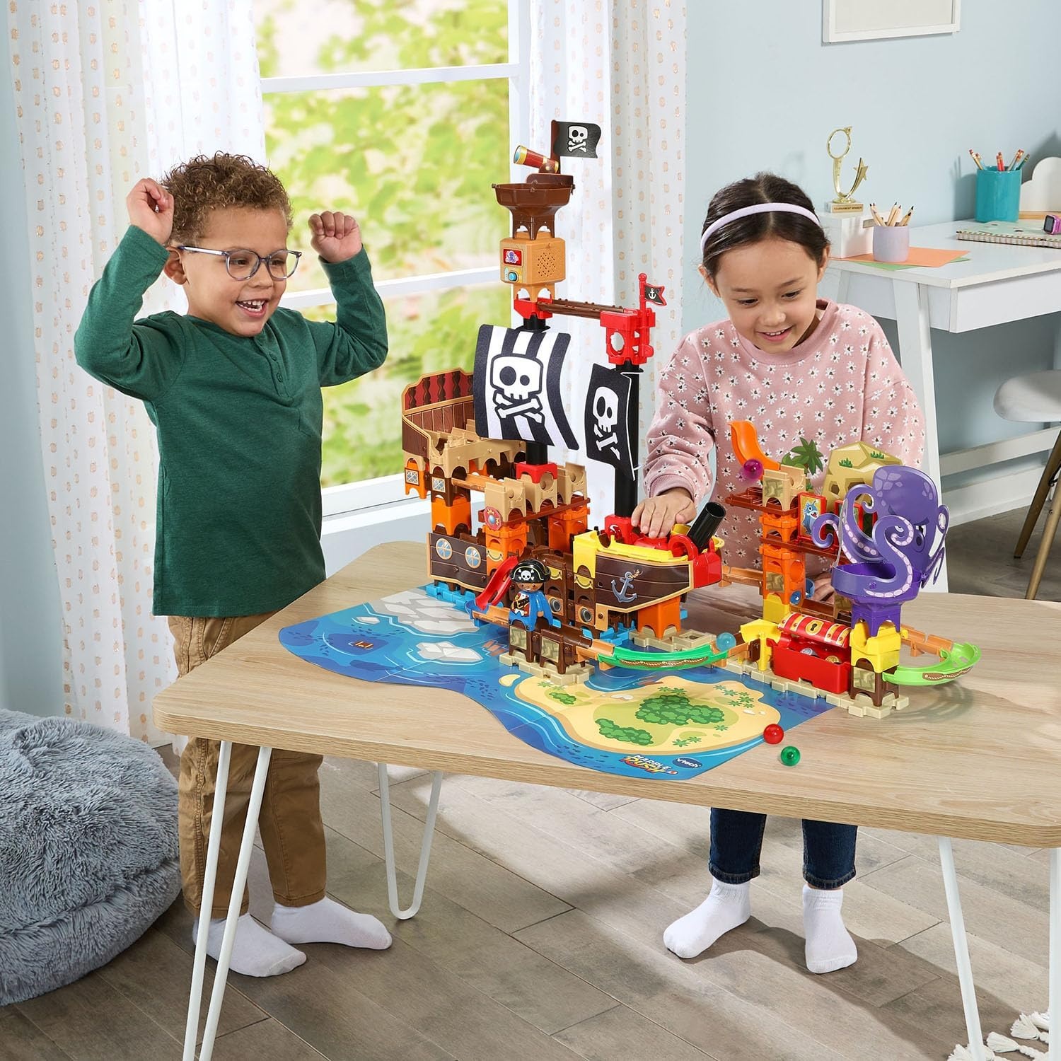 image:imageVTech Marble Rush Pirates Cove Adventure Set Marble Run Toy