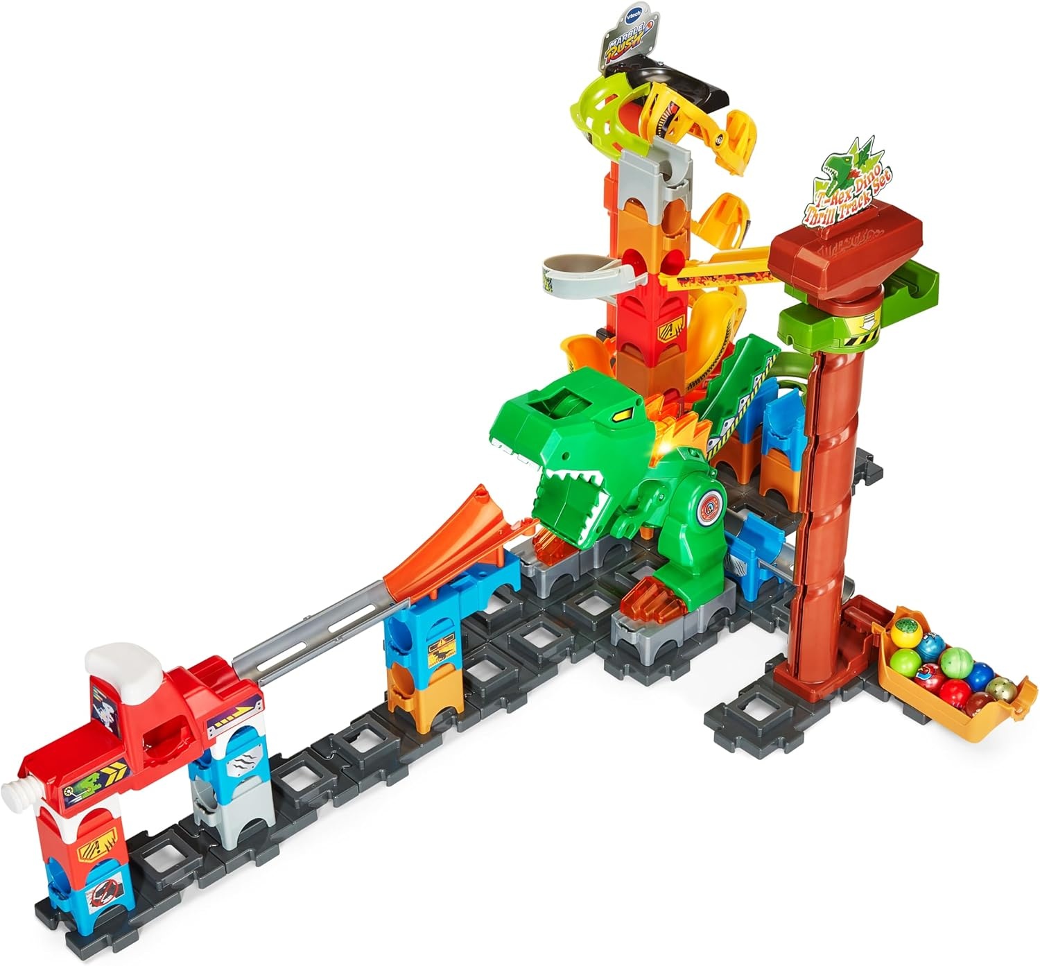 image:imageVTech Marble Rush TRex Dino Thrill Track Set