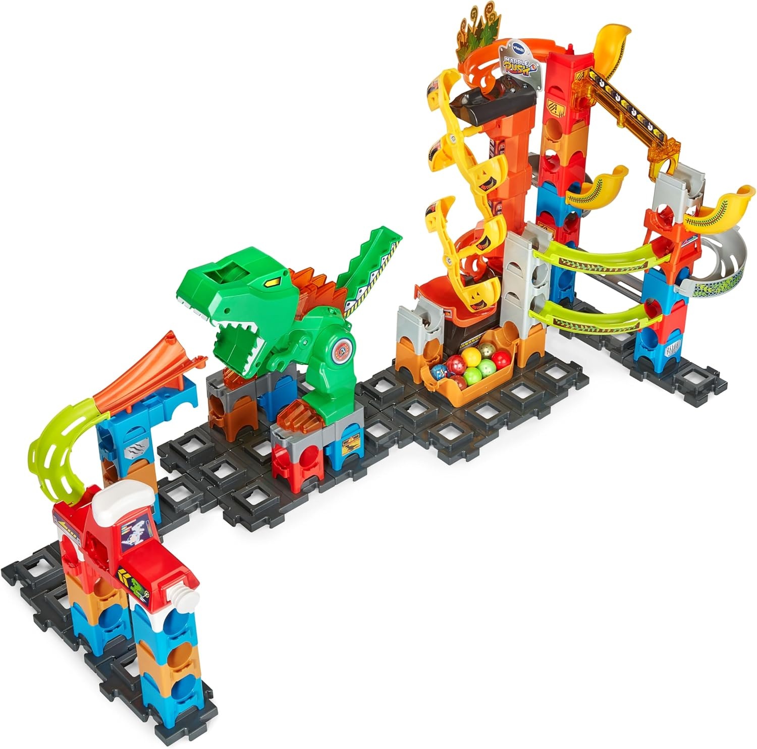 image:imageVTech Marble Rush TRex Dino Thrill Track Set